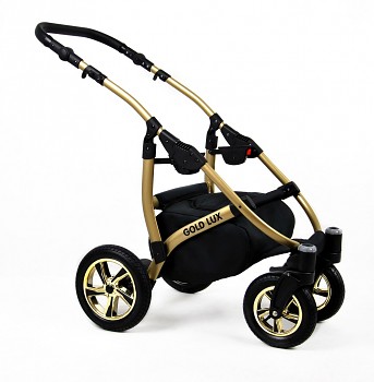 Kočárek Raf-Pol Baby Lux Gold Lux v provedení Onyx
