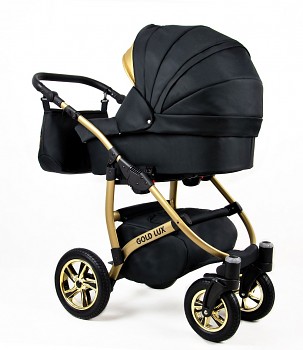 Kočárek Raf-Pol Baby Lux Gold Lux v provedení Onyx