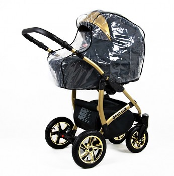 Kočárek Raf-Pol Baby Lux Gold Lux v provedení Onyx