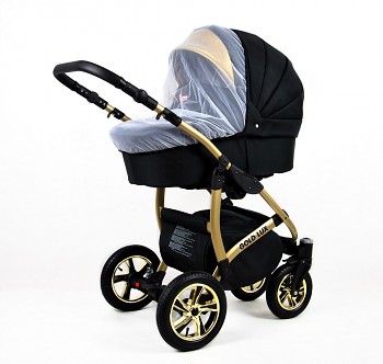 Kočárek Raf-Pol Baby Lux Gold Lux v provedení Onyx