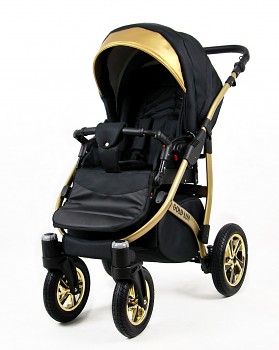 Kočárek Raf-Pol Baby Lux Gold Lux v provedení Onyx