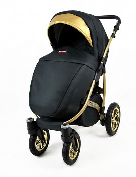 Kočárek Raf-Pol Baby Lux Gold Lux v provedení Onyx