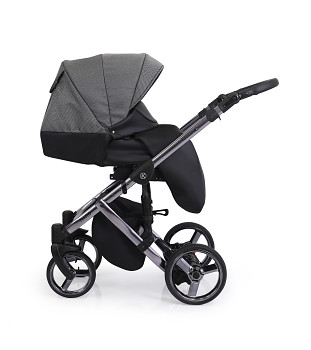 Kombinovaný kočárek Kunert Tiaro Premium v provedení Graphite 06
