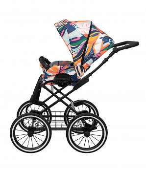 Kočárek Kunert Romantic New Black v provedení 01