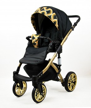 Kočárek Baby Lux Lumio v provedení Gold Rainbow
