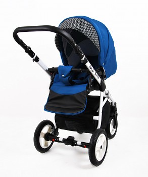 Kočárek BabyLux Alu Way v provedení Indygo