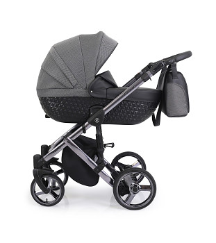 Kombinovaný kočárek Kunert Tiaro Premium v provedení Graphite 06