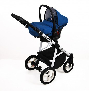 Kočárek BabyLux Alu Way v provedení Indygo