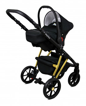 Kočárek Baby Lux Marlux Magnetic Alu Gold v provedení Gold Line