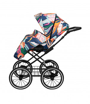 Kočárek Kunert Romantic New Black v provedení 01