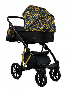 Kočárek Baby Lux Marlux Magnetic Alu Gold v provedení Gold Line