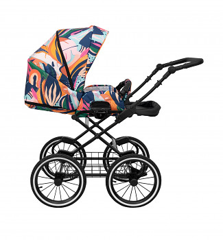 Kočárek Kunert Romantic New Black v provedení 01
