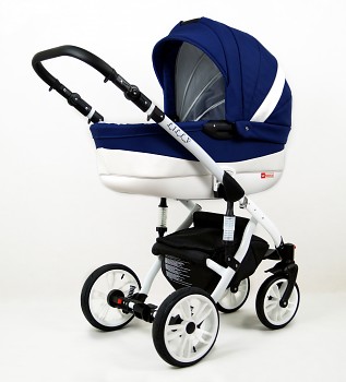 Kočárek BabyLux Lilly v provedení Sailor Blue