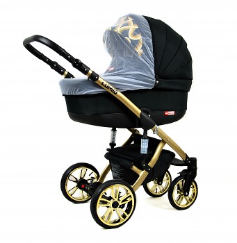 Kočárek Baby Lux Lumio v provedení Gold Rainbow