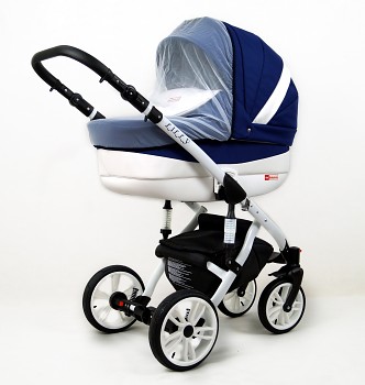 Kočárek Raf-Pol Baby Lux Lilly v provedení Sailor Blue