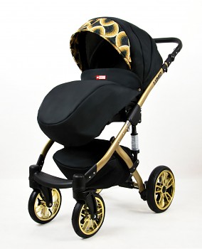 Kočárek Baby Lux Lumio v provedení Gold Rainbow