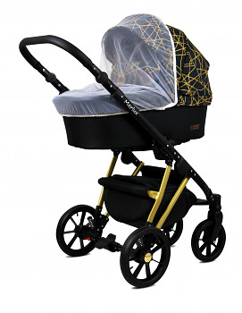 Kočárek Baby Lux Marlux Magnetic Alu Gold v provedení Gold Line