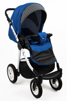 Kočárek BabyLux Alu Way v provedení Indygo