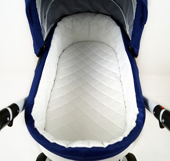 Kočárek Raf-Pol Baby Lux Lilly v provedení Sailor Blue