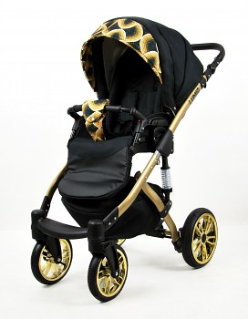 Kočárek Baby Lux Lumio v provedení Gold Rainbow