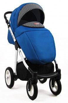 Kočárek BabyLux Alu Way v provedení Indygo
