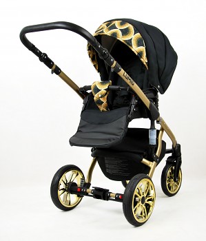Kočárek Baby Lux Lumio v provedení Gold Rainbow