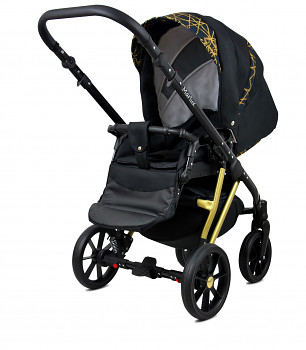 Kočárek Baby Lux Marlux Magnetic Alu Gold v provedení Gold Line