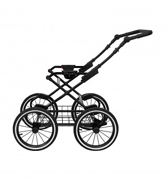 Kočárek Kunert Romantic New Black v provedení 01