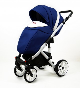Kočárek BabyLux Lilly v provedení Sailor Blue
