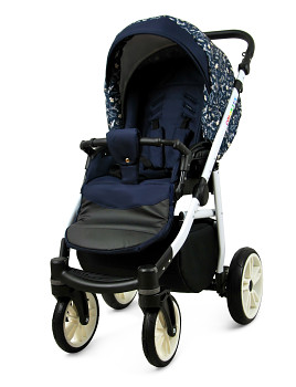 Kočárek Baby Lux Colorlux Alu White Forest Deer