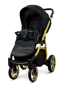 Kočárek Baby Lux Colorlux Alu Gold Onyx