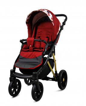 Kočárek Baby Lux Marlux Magnetic Alu Gold Water Lily