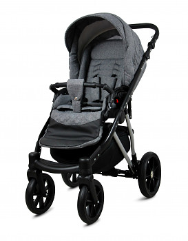 Kočárek Raf-Pol Marlux Magnetic Alu Silver 03 Grey Flex 