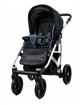 Kočárek Baby Lux Largo Black Grey
