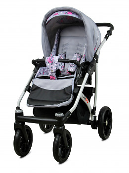 Kočárek Baby Lux Largo Pink Owl