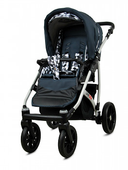 Kočárek Baby Lux Largo Grey Geometric