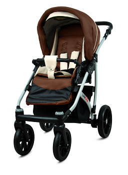 Kočárek Baby Lux Largo Brown Cream