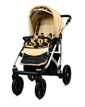 Kočárek Baby Lux Largo Gold Rainbow
