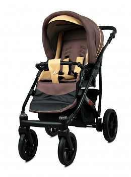 Kočárek Baby Lux Largo Black Latte Beige