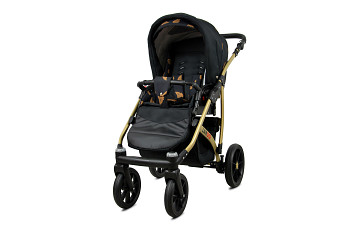 Kočárek Baby Lux Largo Gold Gold Wings