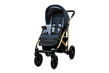 Kočárek Baby Lux Largo Gold Magic Grey