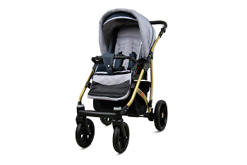 Kočárek Baby Lux Largo Gold Silver