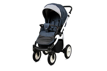 Kočárek Baby Lux Alu Way Alu Dark Grey
