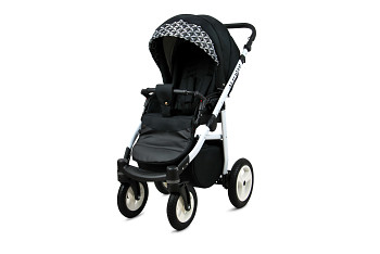 Kočárek Baby Lux Alu Way Alu Optical Black