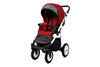 Kočárek Baby Lux Alu Way Alu Optical Chili 
