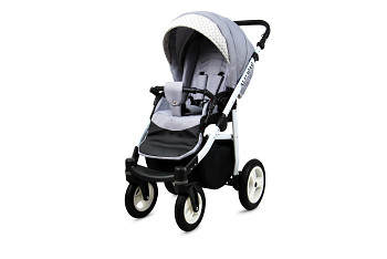 Kočárek Baby Lux Alu Way Alu Silver