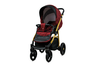 Kočárek Baby Lux Axel Alu Gold Plum