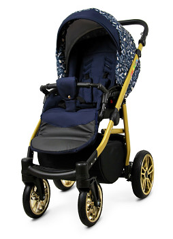 Kočárek Baby Lux Colorlux Alu Gold Forest Deer