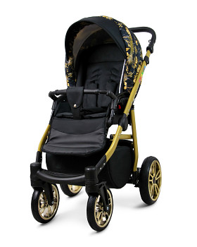 Kočárek Baby Lux Colorlux Alu Gold Gold Jungle