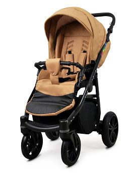 Kočárek Baby Lux Colorlux Alu Black Sand Pearl